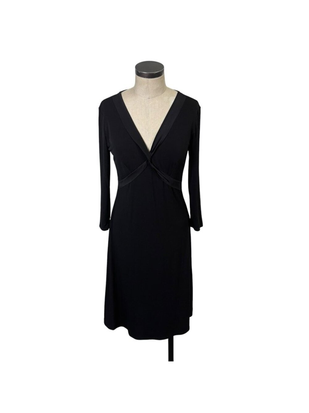 BCBG 3/4 Sleeve Dress Medium Black